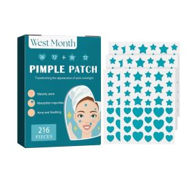 West&Month Hydrocolloidal Acne Patch, Acne Acne Cleansing Invisible Breathable Waterproof Acne Cleansing Concealer