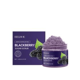 EELHOE Blackberry Sugar Body Scrub, Gentle Cleansing Exfoliating Smooth Skin Hydrating Moisturizing Scrub (Option: 120g-150g-2.56*2.2*2.2inch)